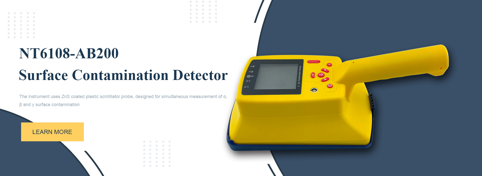 Surface contamination detector